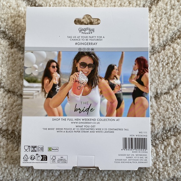 Bride Drink Pouch - Picture 2 of 2